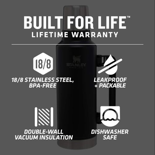 스텐리 Stanley Classic Legendary Vacuum Insulated Bottle 2.0qt