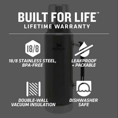 스텐리 Stanley Classic Legendary Vacuum Insulated Bottle 1.5qt