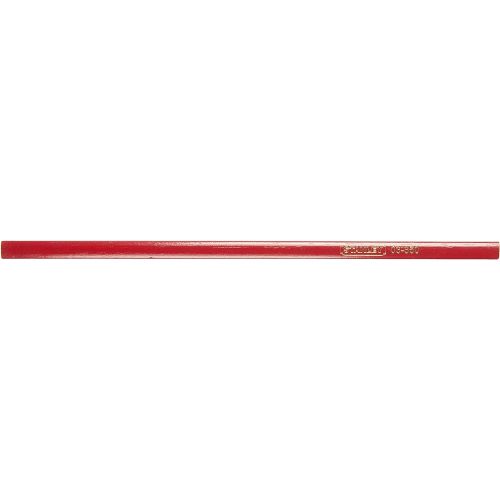 스텐리 Stanley 1-03-850 Carpenters Pencil with Soft Lead, Red