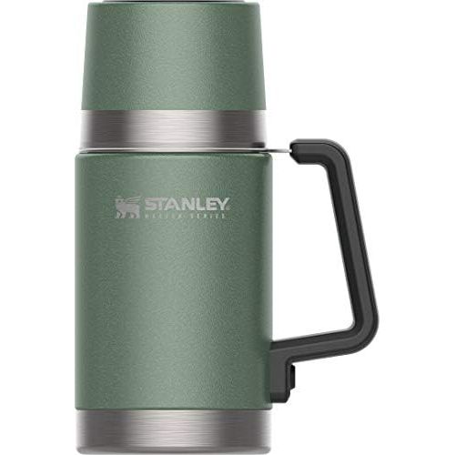 스텐리 Stanley The Unbreakable Food Jar 24oz Hammertone Green