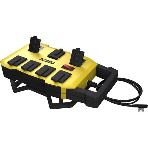 스텐리 Stanley 32060 Outrigger Grounded 7-Outlet Wrap and Go Power Station