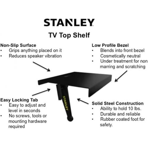스텐리 Stanley ATS-124 TV Top Shelf-Large Size, 24-Inch Width