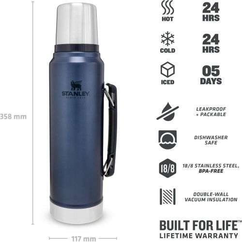 스텐리 Stanley Classic Vacuum Bottle 1.0L Flask