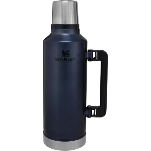 스텐리 Stanley Classic VacuumInsulatedWide MouthBottle- BPA-Free 18/8 Stainless SteelThermosfor Cold & HotBeveragesKeeps Liquid Hot or Cold for Up to 24