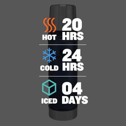 스텐리 Stanley Classic VacuumInsulatedWide MouthBottle- BPA-Free 18/8 Stainless SteelThermosfor Cold & HotBeveragesKeeps Liquid Hot or Cold for Up to 24