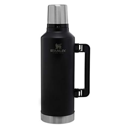 스텐리 Stanley Classic VacuumInsulatedWide MouthBottle- BPA-Free 18/8 Stainless SteelThermosfor Cold & HotBeveragesKeeps Liquid Hot or Cold for Up to 24