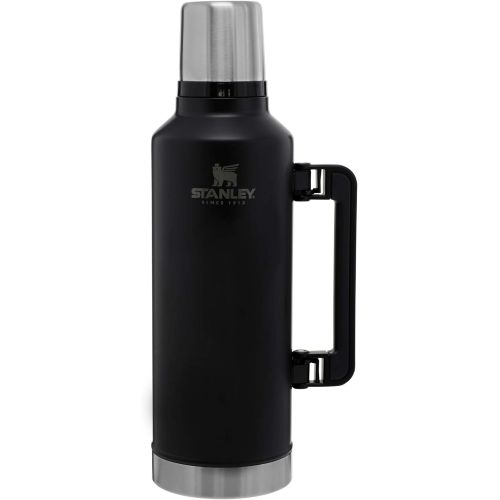 스텐리 Stanley Classic VacuumInsulatedWide MouthBottle- BPA-Free 18/8 Stainless SteelThermosfor Cold & HotBeveragesKeeps Liquid Hot or Cold for Up to 24