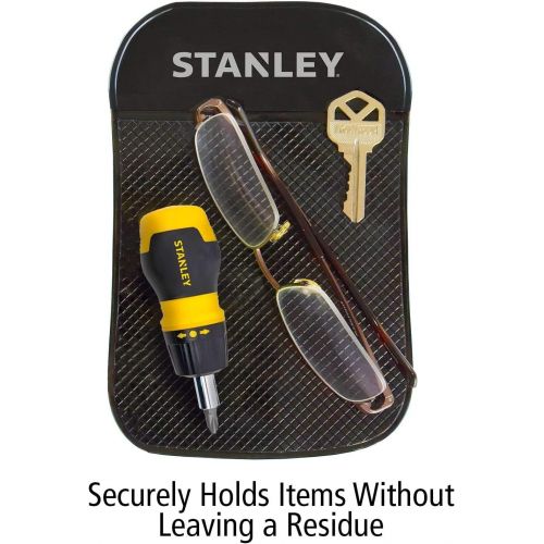 스텐리 [아마존베스트]Stanley S4005 3.5 x 5.75 Extra-Strong Anti-Slip Grip Dashboard Gel Pad for Cell Phone, Tablet, GPS, Keys or Sunglasses,Black,Small