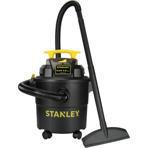 스텐리 Stanley SL18115P Wet/Dry Vacuum, 5 Gallon, 4 Horsepower, 4.0 HP AC, Black