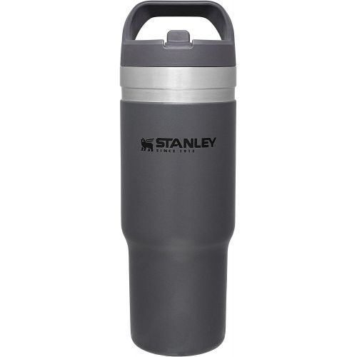 스텐리 [무료배송]Stanley IceFlow Stainless Steel Tumbler with Straw, Vacuum Insulated Water Bottle for Home, Office or Car, Reusable Cup with Straw Leakproof Flip