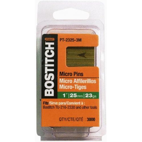 스텐리 Stanley Bostitch PT-2325-3M 3,000-Qty. 1 23-Gauge Pin Nails
