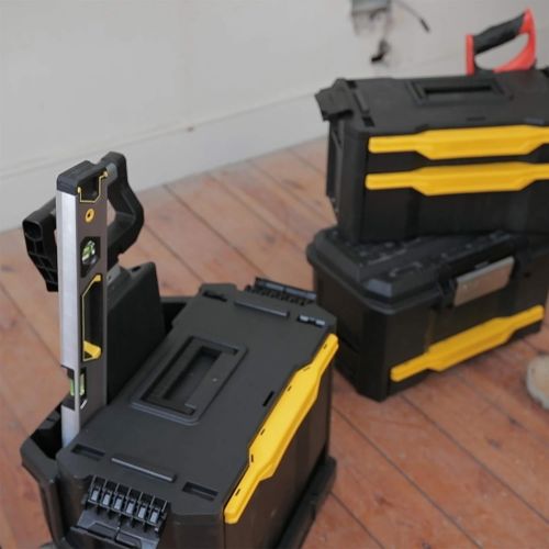 스텐리 Stanley Tools Tool cart with plastic drawers, tool box and tool chest.