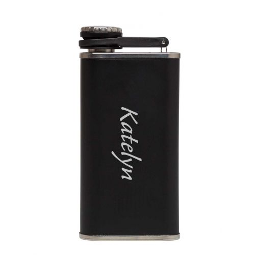 스텐리 Personalized Stanley Classic 8 oz Flask - Matte Black