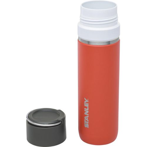 스텐리 Stanley Go Series with Ceramivac Vacuum Insulated Bottle, Salmon, 24oz