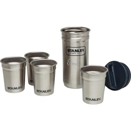 스텐리 Stanley Personalized Adventure Stainless Steel Shot Glass Set with free engraving