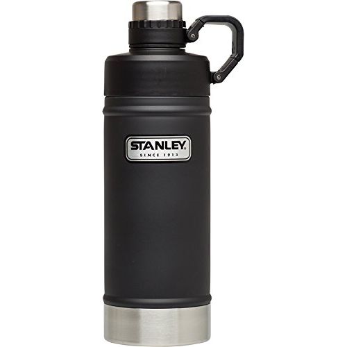 스텐리 Personalized Stanley 18oz Black Matte Vacuum Water Bottle, Free Engraving