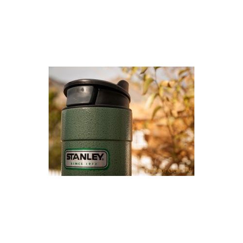 스텐리 New Stanley Stainless Steel 16 oz. One Handed Stainless Steel Vacuum Mug - Lifetime Warranty BPA Free
