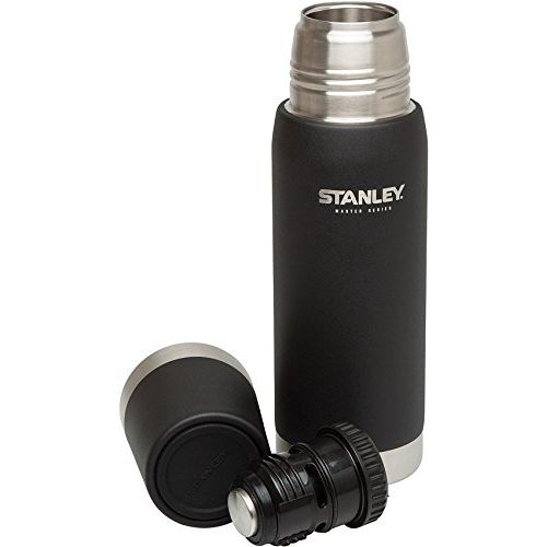 스텐리 Stanley 10-02660-001 Master Vacuum Bottle, Foundry Black, 25 oz