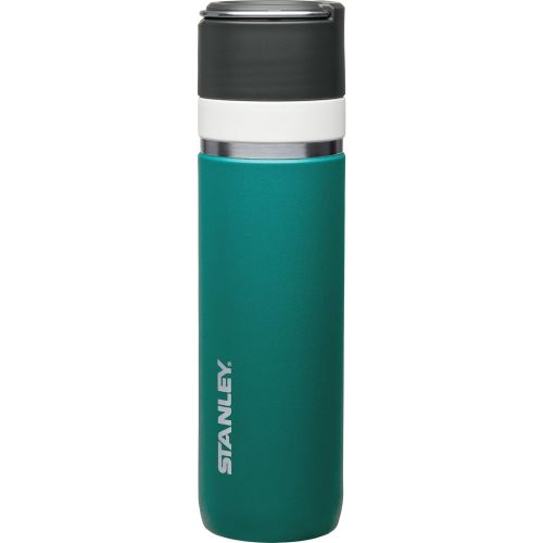 스텐리 Stanley Go Series with Ceramivac Vacuum Insulated Bottle, Hunter, 24oz