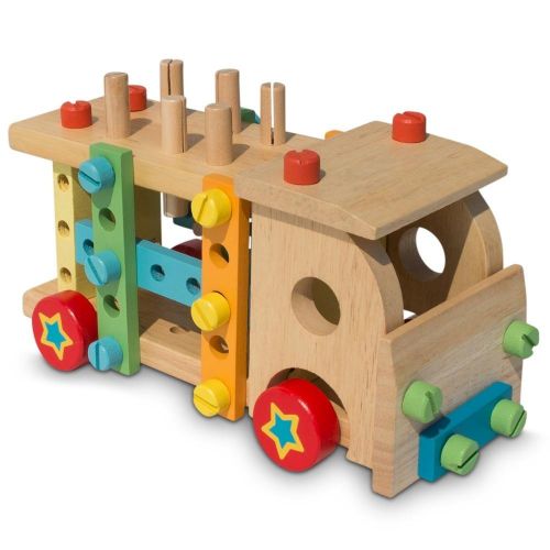 스텐리 Stanley BestPysanky Set of Wooden Truck with Building Tools