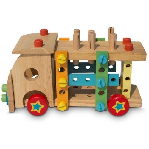 스텐리 Stanley BestPysanky Set of Wooden Truck with Building Tools