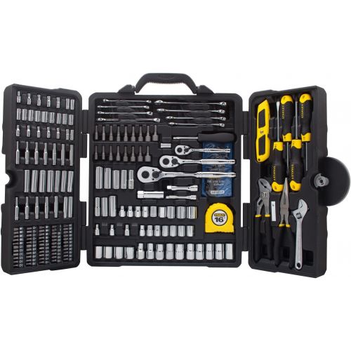 스텐리 STANLEY Mechanics Tools Kit, Mixed Set, 210-Piece (STMT73795)