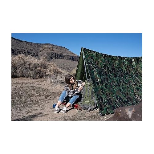  Stansport Camo Medium-Duty Rip-Stop Tarp