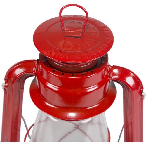  [아마존베스트]Stansport Small Hurricane Lantern (Red)