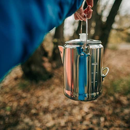  [아마존베스트]Stansport Aluminum Percolator Coffee Pot