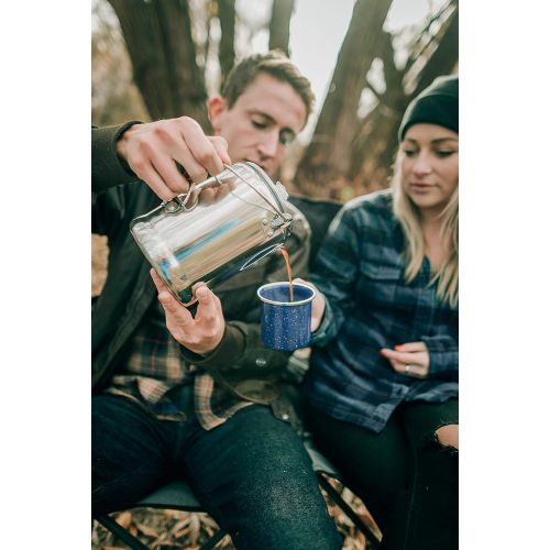  [아마존베스트]Stansport Aluminum Percolator Coffee Pot