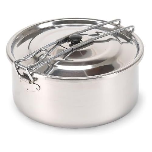  [아마존베스트]Stansport Solo Stainless Steel Cook Pot