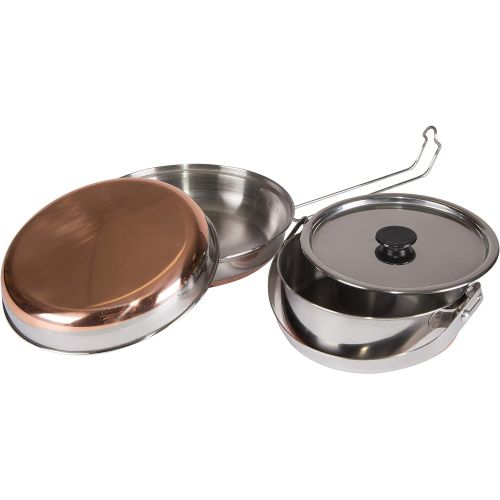  [아마존베스트]Stansport STANSPORT - Stainless Steel Mess Kit for Camping,Backpacking & Outdoors