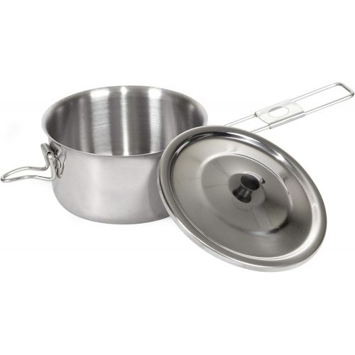  Stansport Solo I Stainless Steel Cook Pot, One Size