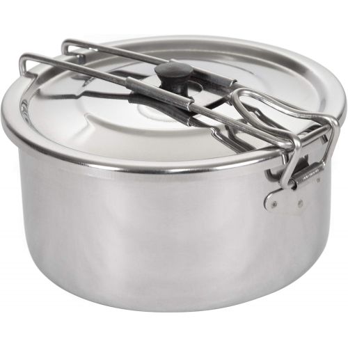  Stansport Solo I Stainless Steel Cook Pot, One Size