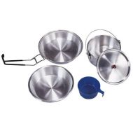 Stansport Mess Kit Extra Heavy Duty Alulminum Polished