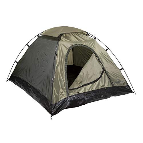  Stansport Hunter Series Hunter Buddy 2 Pole Dome Tent (Forest Green/Tan, 5-Feet 6-Inch X 6-Feet 6-Inch X 44-Inch)