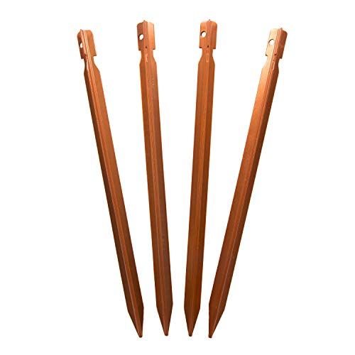  Stansport Aluminum Tent Stakes, 9 (Pack of 4)