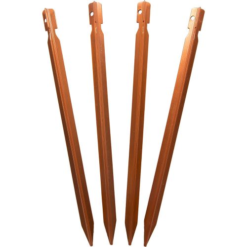  Stansport Aluminum Tent Stakes, 9 (Pack of 4)