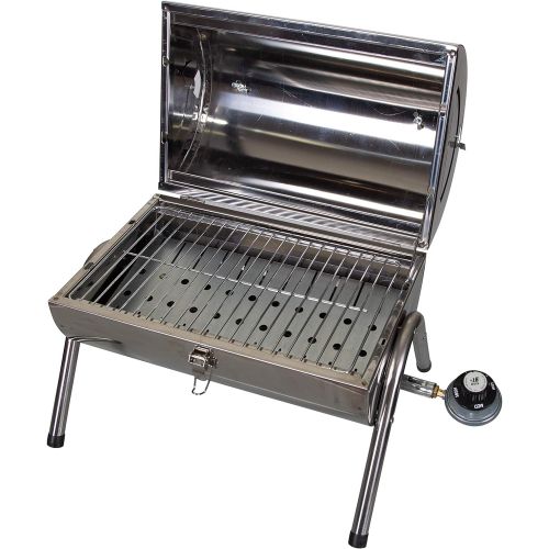  Stansport Propane BBQ - Stainless Steel, One Size