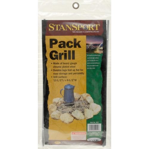  Stansport Pack Grill (12x6.25 -Inch)