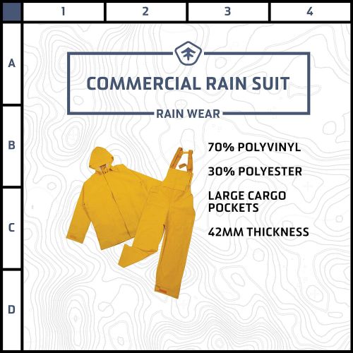  Stansport Commercial Rainsuit