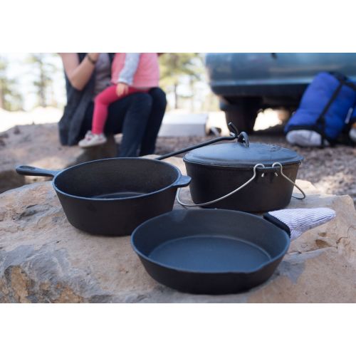  Stansport Cast Iron Set Pre Seasoned