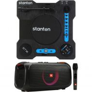 Stanton STX Limited-edition Portable Scratch Turntable with Speaker