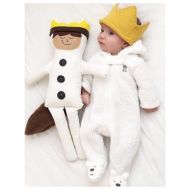 StapleyDollsandDecor Where the Wild Things Are, MAX boy doll, handmade doll,wolf suit, cloth doll, boy rag doll, boy plush doll, handmade cloth dolls, plushie