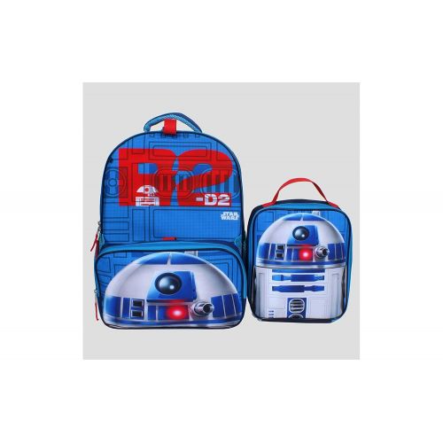  Star+Wars Star Wars R2d2 16 Backpack, Lunch Tote, Pencil Case