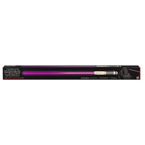 스타워즈 Star Wars The Black Series Mace Windu Ep3 Force FX Lightsaber