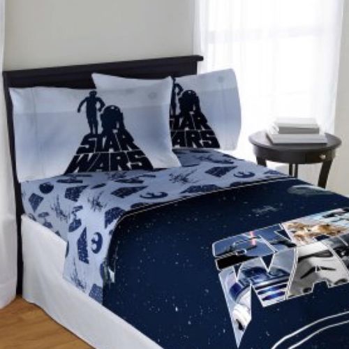  Star Wars Kids Disney Bedding Full Sheet Set