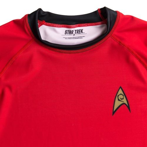  Star Trek Mens Fusion Fight Gear Classic Uniform BJJ Rash Guard