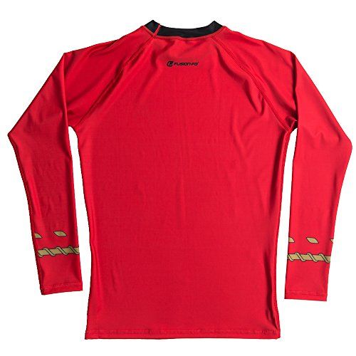  Star Trek Mens Fusion Fight Gear Classic Uniform BJJ Rash Guard