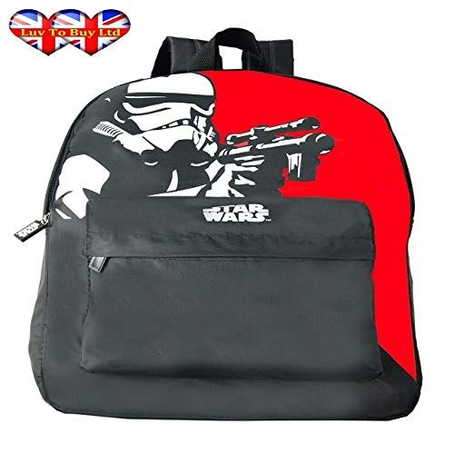  Backpack,Star War Storm-trooper Backpack,Official Licensed,School Bag.